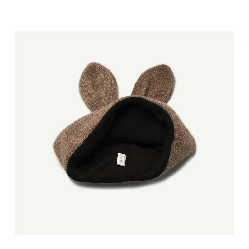 Winter cute cartoon rabbit ear Beanie Hat for Women Thicken Cashmere warm Knitted Beanie girl street Hip hop hat 
Winter cute cartoon rabbit ear Beanie Hat for Women Thicken Cashmere warm Knitted Beanie girl street Hip hop hat