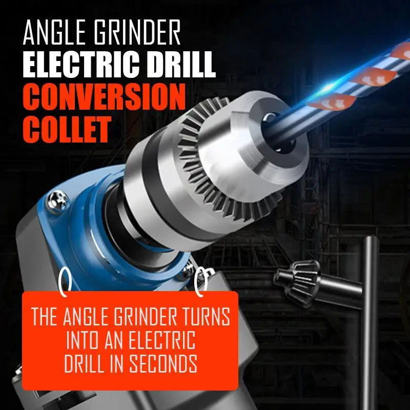 Angle Grinder Electric Drill Conversion Collet Angle Grinder Hand Drill Adapters SDF-SHIP
Angle Grinder Electric Drill Conversion Collet Angle Grinder Hand Drill Adapters SDF-SHIP