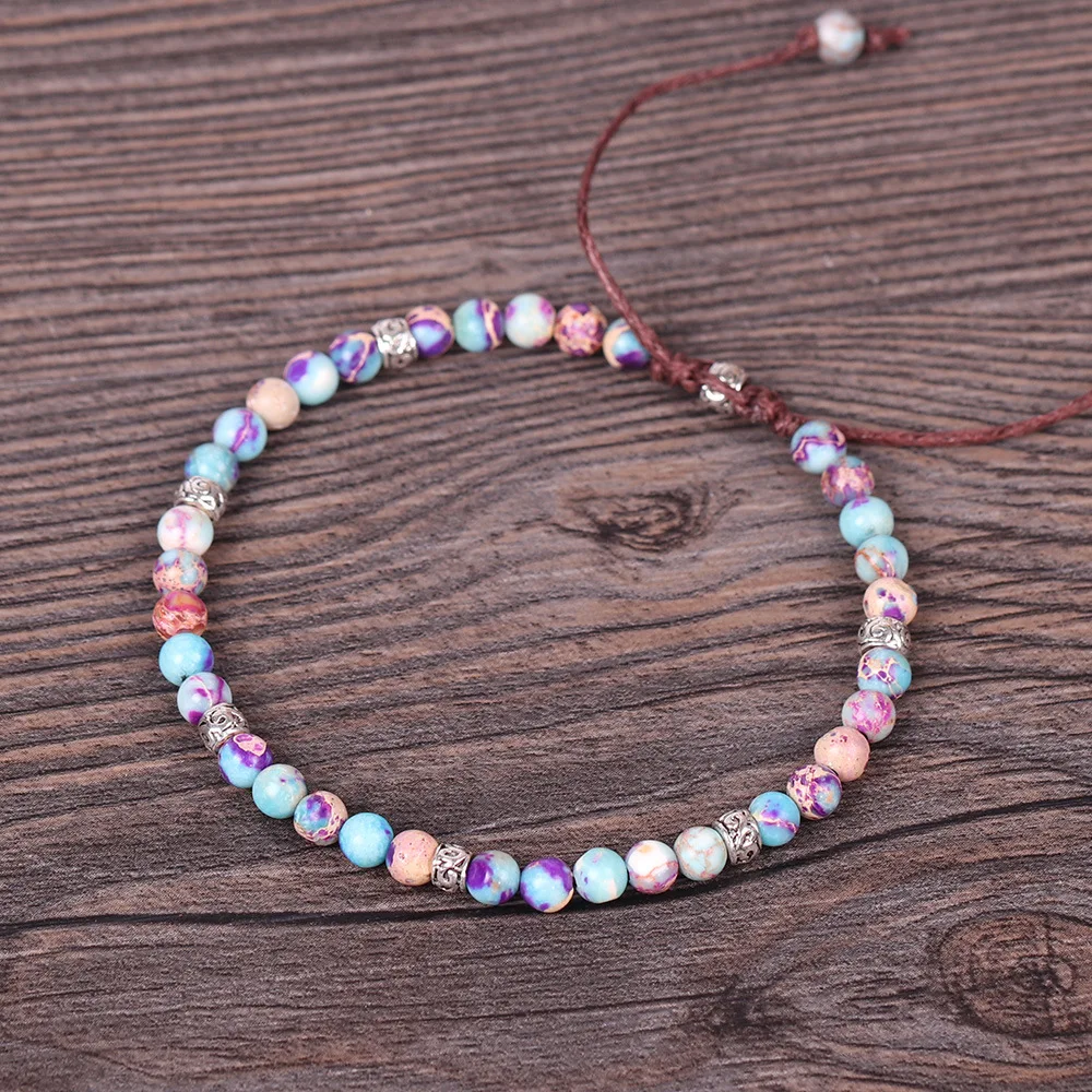 Браслеты из натуральных камней для женщин и мужчин, Изящные Ювелирные украшения в виде чакр, браслеты дружбы с натуральными камнями, для зан... 
Браслеты из натуральных камней для женщин и мужчин, Изящные Ювелирные украшения в виде чакр, браслеты дружбы с натуральными камнями, для зан...