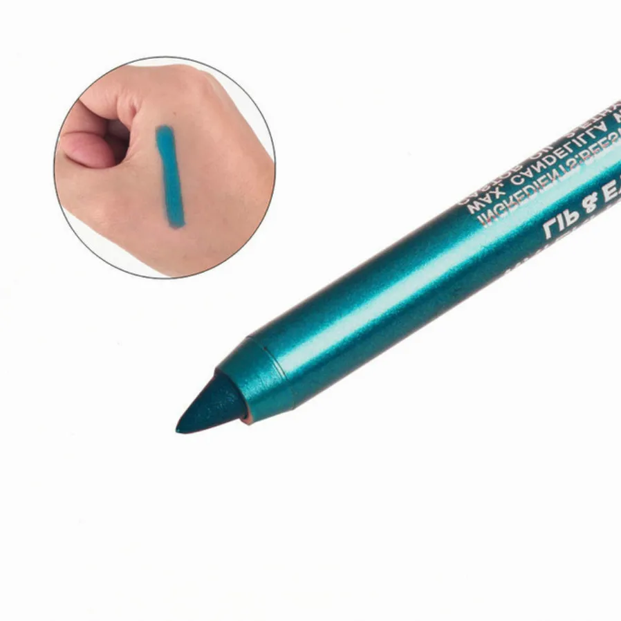 

1Pcs SELL Charming Women Longlasting Waterproof Eye Liner Pencil Pigment Dark Blue Color Eyeliner Cosmetic Makeup Beauty Tools