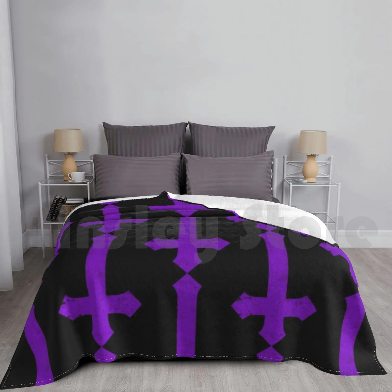 Inverted Cross Blanket Fashion Custom 739 Cross Inverted Satanic Symbol Satanas Lucifer Satanic Pentagram
Inverted Cross Blanket Fashion Custom 739 Cross Inverted Satanic Symbol Satanas Lucifer Satanic Pentagram