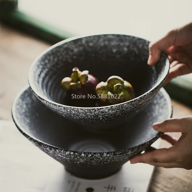 Japanese-style Ceramic Ramen Soup Bowl Cuisine Tableware Bowl Household Restaurant Flavored 8inch Instant Noodle Bowl
Japanese-style Ceramic Ramen Soup Bowl Cuisine Tableware Bowl Household Restaurant Flavored 8inch Instant Noodle Bowl