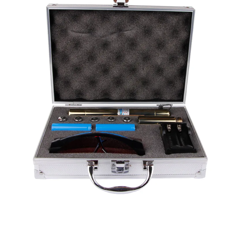 High Power 2W Lengthen Blue Laser Pointers 450nm Lazer sight Flashlight Burning Match/Burn cigars included 18650 battery
High Power 2W Lengthen Blue Laser Pointers 450nm Lazer sight Flashlight Burning Match/Burn cigars included 18650 battery