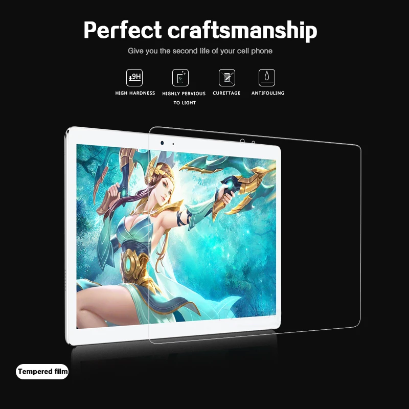 

9H Clear Premium Anti-shatter Tempered Glass cover For Teclast Master T10 10.1" Tablet PC Screen Protective film