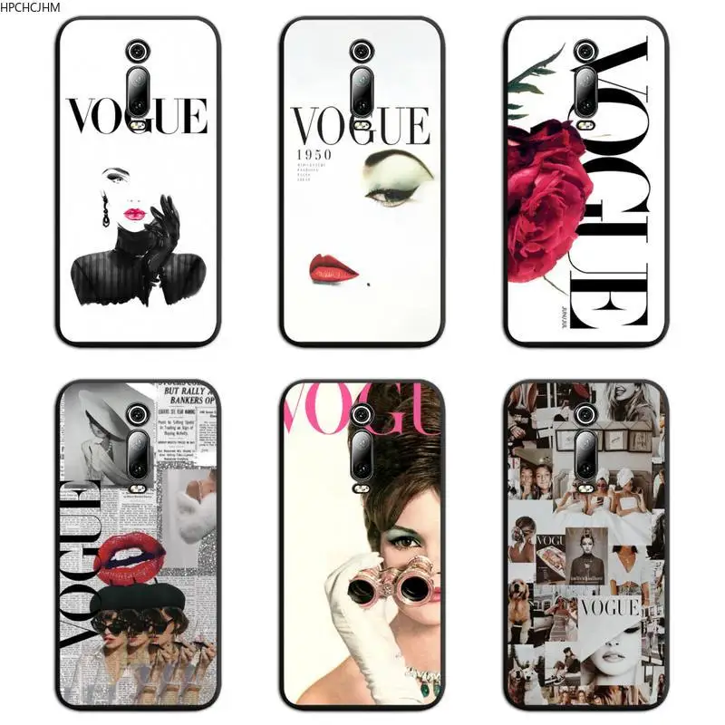 Fashion Vogue Funda Phone Case For Redmi 9A 9 8A 7 6 6A Note 9 8 8T Pro Max K20 K30 Pro
Fashion Vogue Funda Phone Case For Redmi 9A 9 8A 7 6 6A Note 9 8 8T Pro Max K20 K30 Pro