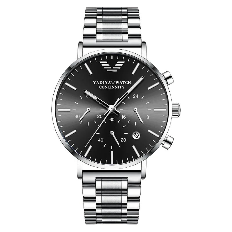 Trendy men's watch luxury casual fashion business student quartz self winding mens watch custom logo chronograph watch gifts 
Trendy men's watch luxury casual fashion business student quartz self winding mens watch custom logo chronograph watch gifts