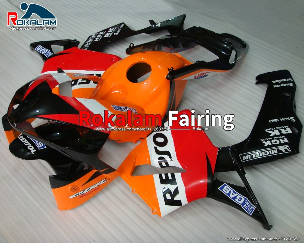 Cowlings For Honda CBR600 RR 2003 F5 CBR 600RR CBR600RR 2004 Bodyworks Motorbike Colorful Fairing Kit (Injection Molding)
Cowlings For Honda CBR600 RR 2003 F5 CBR 600RR CBR600RR 2004 Bodyworks Motorbike Colorful Fairing Kit (Injection Molding)