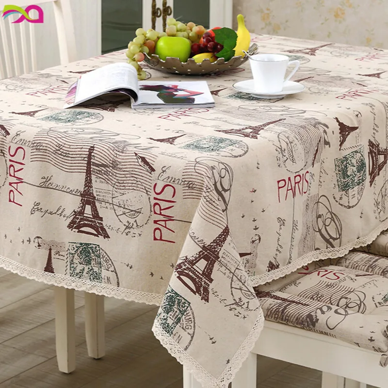 Tower Decorative Cotton Linen Tablecloth Rectangular Dining Table Cover Mantel Mesa Letters Drape Table Cloth Wedding Decoration 
Tower Decorative Cotton Linen Tablecloth Rectangular Dining Table Cover Mantel Mesa Letters Drape Table Cloth Wedding Decoration
