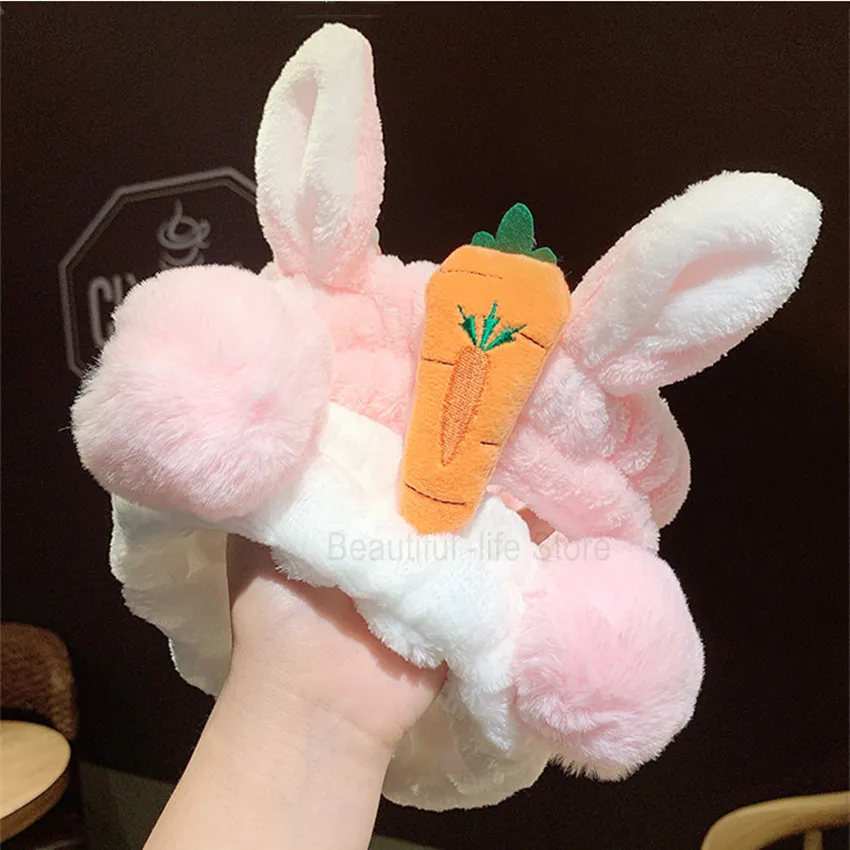 Rabbit Ear Radish Headband Soft Warm Coral Yoga Hair Bands Women Girls Wash Hairbands Turban Fashion Hair Accessories
Rabbit Ear Radish Headband Soft Warm Coral Yoga Hair Bands Women Girls Wash Hairbands Turban Fashion Hair Accessories