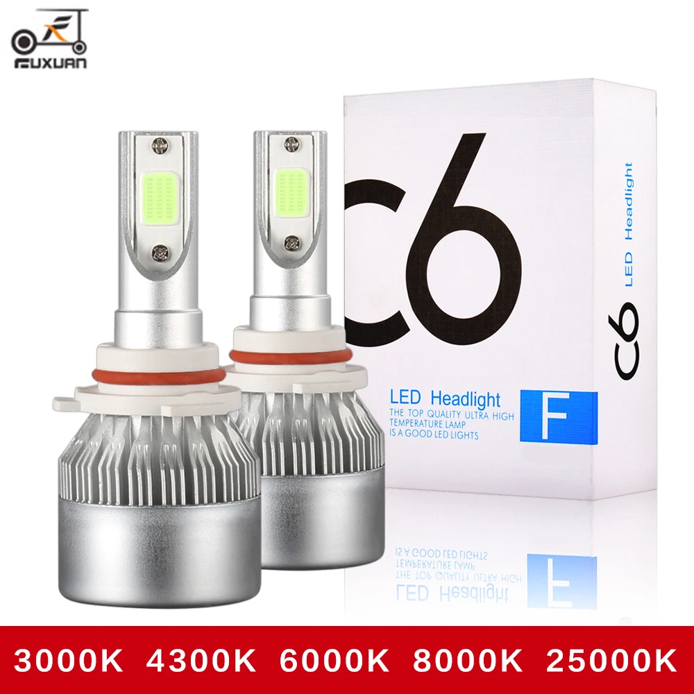 2pcs H4 H1 H3 H7 H11 H8 H9 H27 880 881 9005 HB3 9006 HB4 Led Headlight Bulbs 72W 12000LM 6000KCar Styling 3000K 4300K 8000K
2pcs H4 H1 H3 H7 H11 H8 H9 H27 880 881 9005 HB3 9006 HB4 Led Headlight Bulbs 72W 12000LM 6000KCar Styling 3000K 4300K 8000K