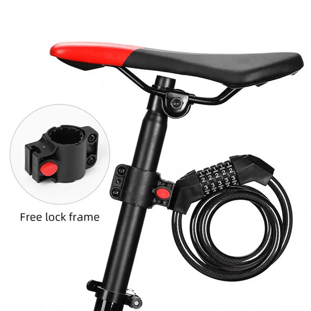Anti-Theft 1.2m Mountain Bike Bicycle Wire Five-Digit Code Lock Password Device Wire Five-Digit Code Lock
Anti-Theft 1.2m Mountain Bike Bicycle Wire Five-Digit Code Lock Password Device Wire Five-Digit Code Lock