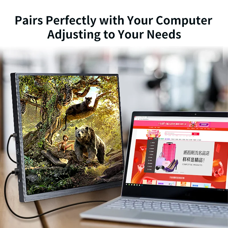 13.5 inch portable monitor 4K for Huawei Ps4 Xbox gaming monitor Raspberry Pi Computer PC laptop second screen HDMI + DP TV 3:2
13.5 inch portable monitor 4K for Huawei Ps4 Xbox gaming monitor Raspberry Pi Computer PC laptop second screen HDMI + DP TV 3:2