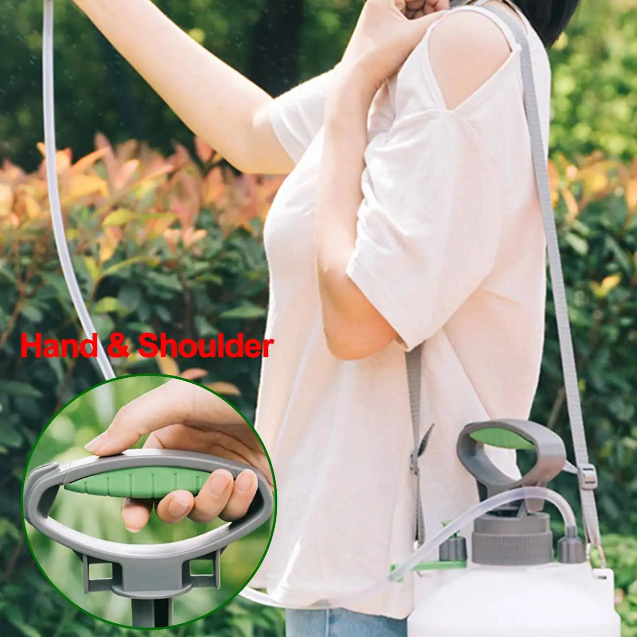 Portable Garden Pump Pressure Sprayer With Adjustable Shoulder Strap Brass Wand For Yard Lawn Weeds Plants
Portable Garden Pump Pressure Sprayer With Adjustable Shoulder Strap Brass Wand For Yard Lawn Weeds Plants