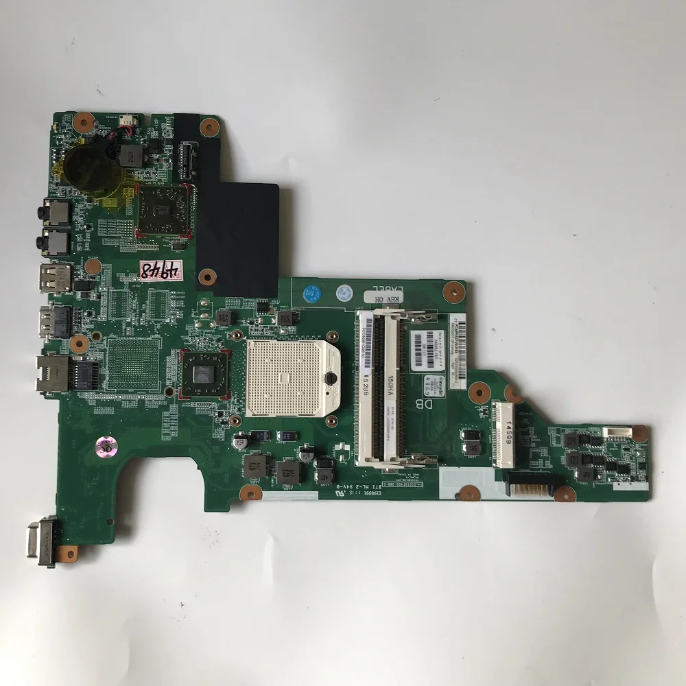 ZZZNAYQ 646982-001 Main Board For HP Compaq 435 635 CQ43 Laptop Motherboard Socket S1 DDR3 AMD CPU 100% working | Компьютеры и офис