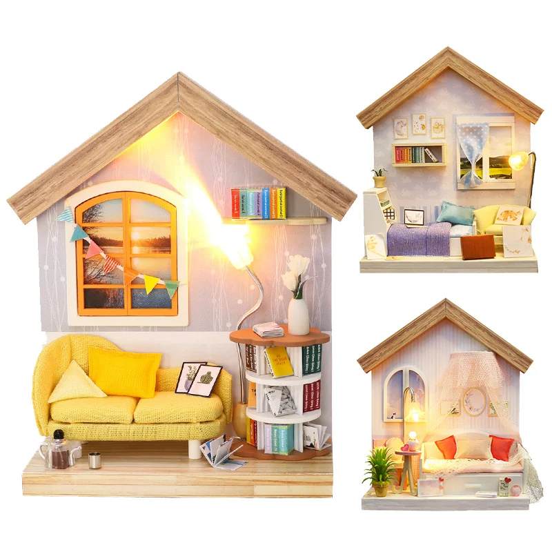 DIY Doll House Warm Photo Frame Series Hand Wooden Made Creative Assembly Customized Toys Creative Dollhouse Kids Villas Gift
DIY Doll House Warm Photo Frame Series Hand Wooden Made Creative Assembly Customized Toys Creative Dollhouse Kids Villas Gift