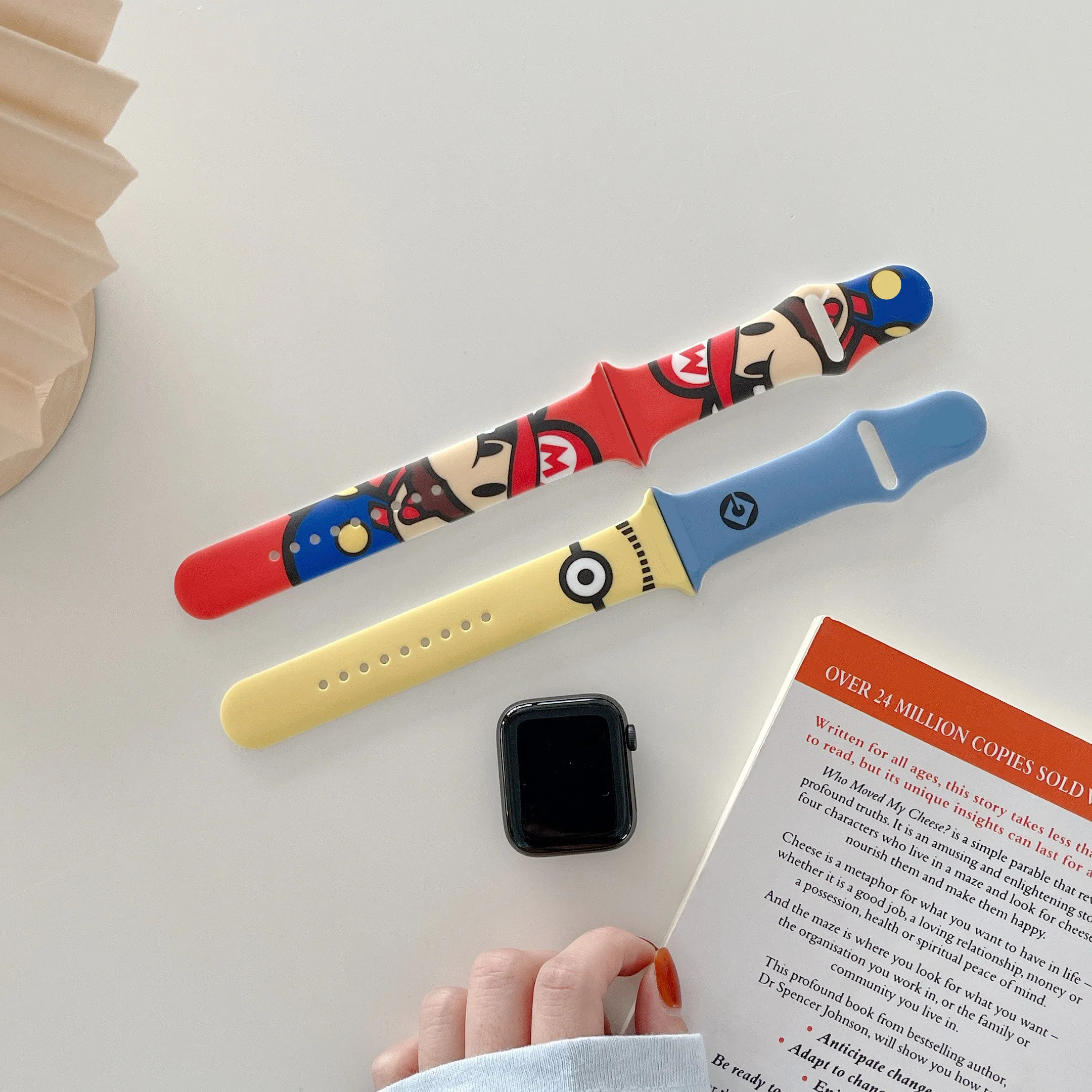 Despicable Mario Silicone Straps for apple watch band For iWatch Series SE 7 6 5 4 3 2 Correa 38 40 41 42 44 45mm Replacement
Despicable Mario Silicone Straps for apple watch band For iWatch Series SE 7 6 5 4 3 2 Correa 38 40 41 42 44 45mm Replacement