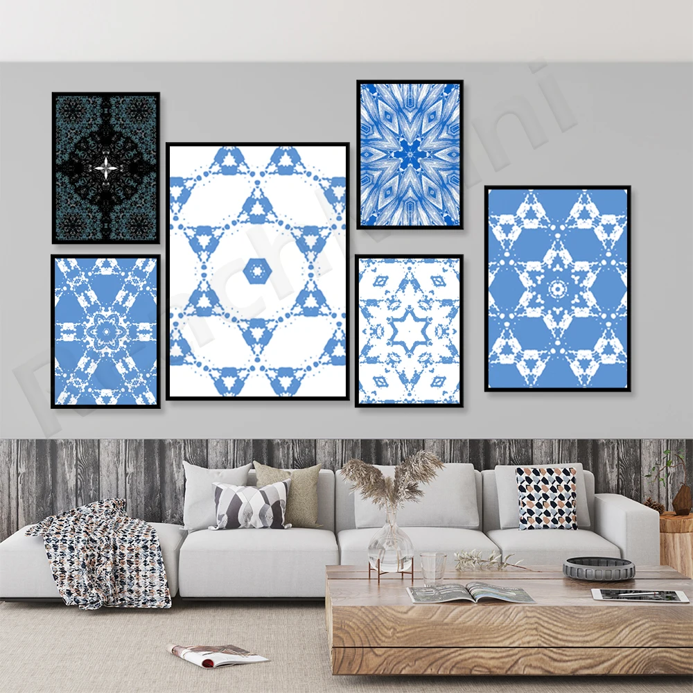 Home decoration Nordic minimalist Thai mandala geometric abstract pattern decorative painting poster
Home decoration Nordic minimalist Thai mandala geometric abstract pattern decorative painting poster