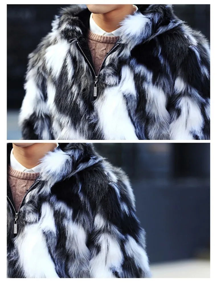 Faux Quality High Fur Coat For Men New Autumn Winter Thicken Warm Short Style Outwear Fur Jacket Coat Soft Fur Overcoat
Faux Quality High Fur Coat For Men New Autumn Winter Thicken Warm Short Style Outwear Fur Jacket Coat Soft Fur Overcoat