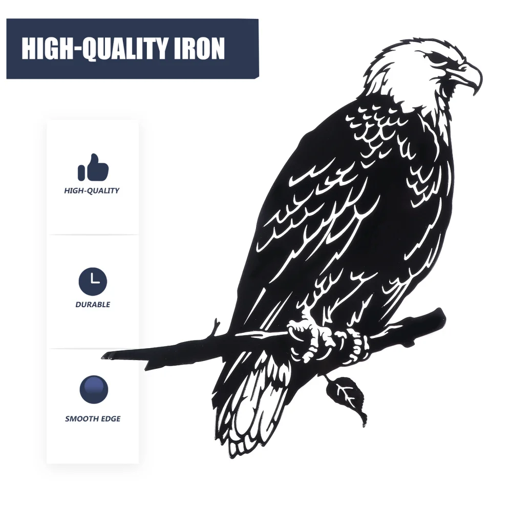 Eagle Silhouette Ornaments Black Eagle Silhouette Decor Decorative Garden Craft
Eagle Silhouette Ornaments Black Eagle Silhouette Decor Decorative Garden Craft