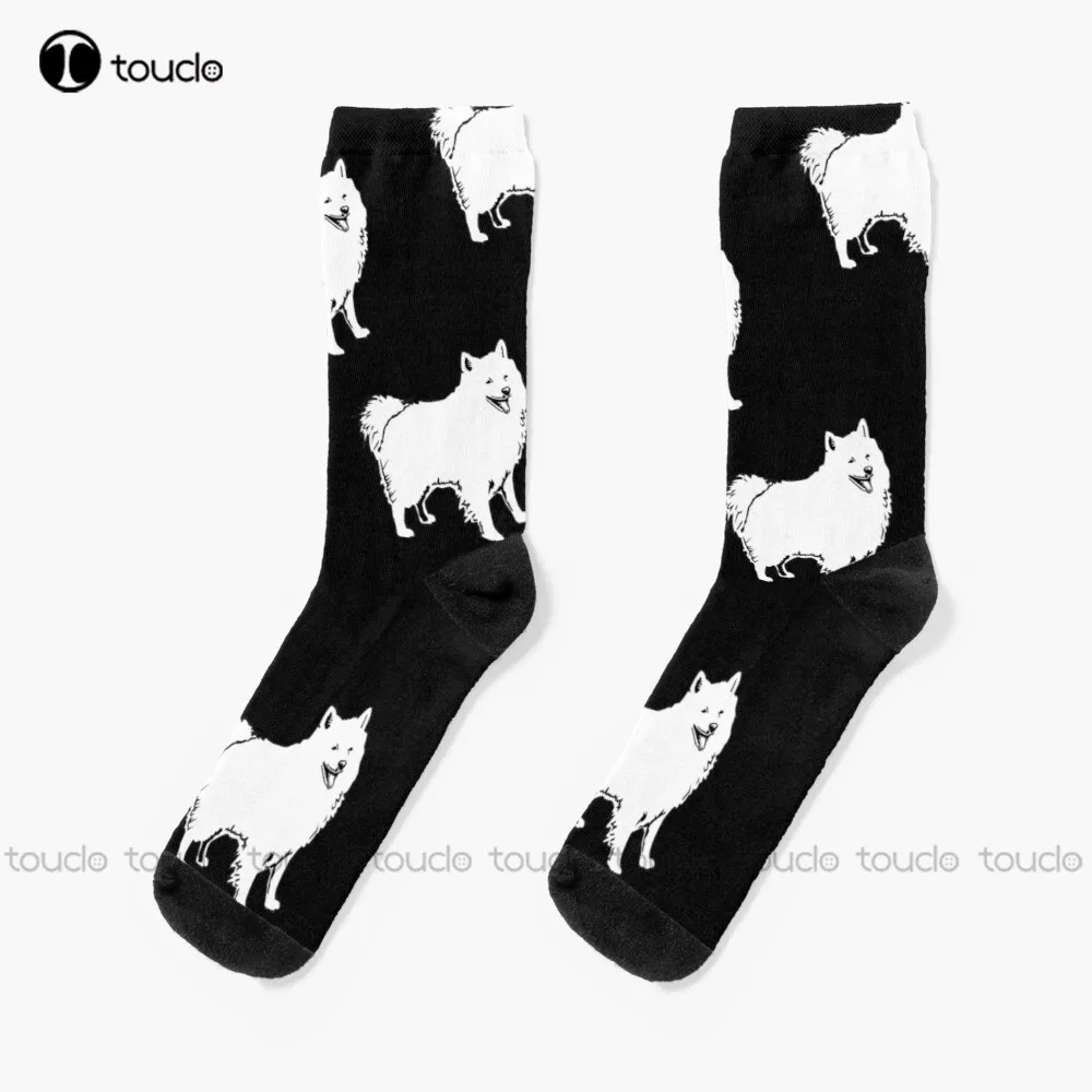 American Eskimo Dog Breed Pattern Socks Boy Socks Personalized Custom Unisex Adult Teen Youth Socks 360° Digital Printing
American Eskimo Dog Breed Pattern Socks Boy Socks Personalized Custom Unisex Adult Teen Youth Socks 360° Digital Printing