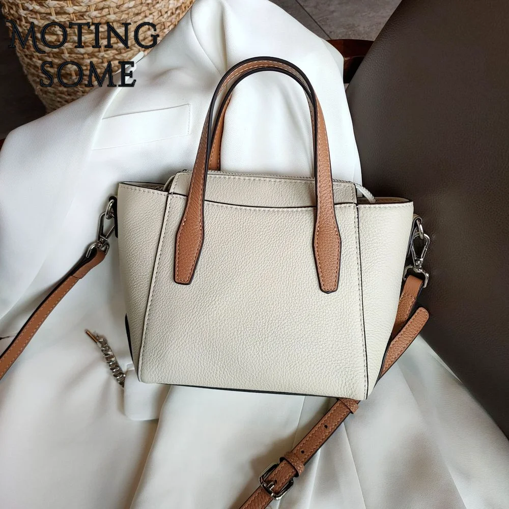 

Minimalism Style Luxury Genuine Leather Women Pouch Shoulder Bags for Female Litchi Grain Cowhide Handbags and Purses Totes 2021
