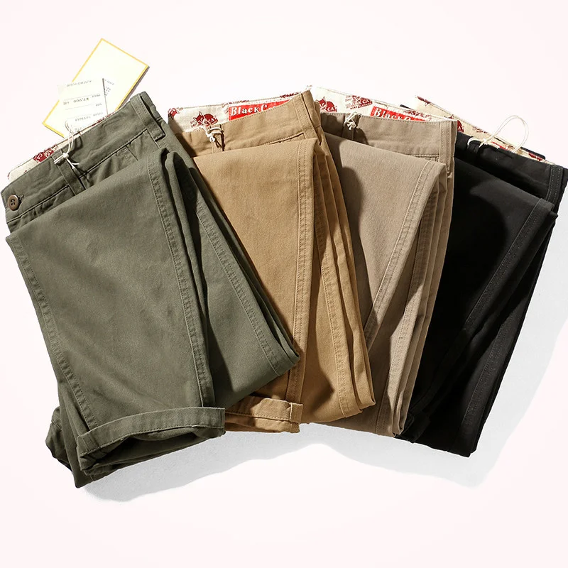 2021 Autumn Winter New Casual Pants Men's Fashion Slim Straight Pencil Pants 100% Cotton Washed Business Casual Long Pants 
2021 Autumn Winter New Casual Pants Men's Fashion Slim Straight Pencil Pants 100% Cotton Washed Business Casual Long Pants
