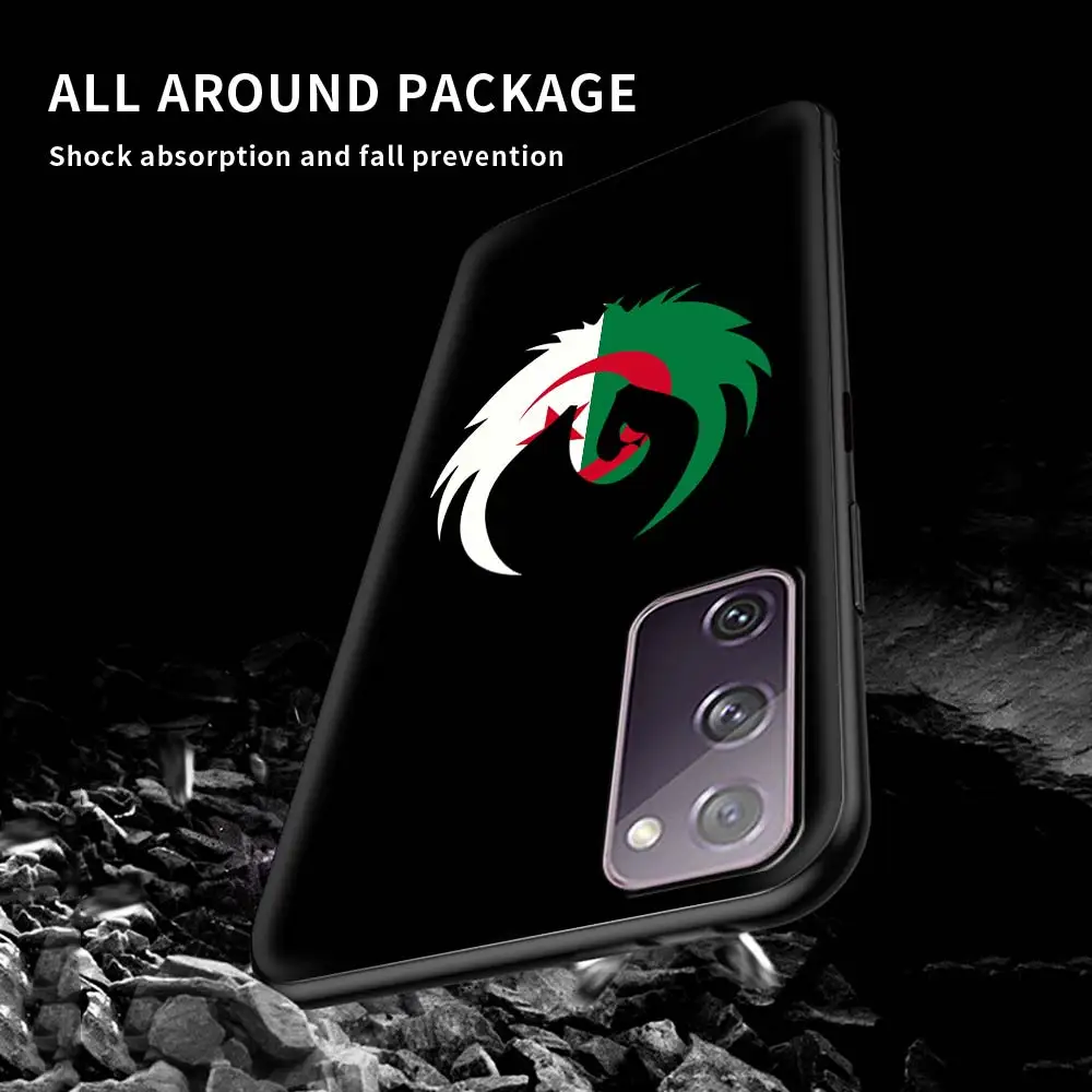 Algeria Flag Silicone Cover for Samsung Galaxy S20 FE S21 S10 S9 Plus S8 Note 20 Ultra 10 Lite 9 8 Soft Phone Case
Algeria Flag Silicone Cover for Samsung Galaxy S20 FE S21 S10 S9 Plus S8 Note 20 Ultra 10 Lite 9 8 Soft Phone Case