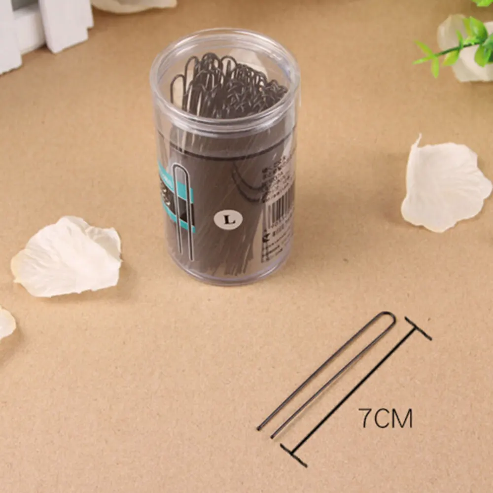 100pcs Corrugated Hair U Shaped Hair Stainless Steel Hair Clips for Buns Updo Hairstyles (Black)
100pcs Corrugated Hair U Shaped Hair Stainless Steel Hair Clips for Buns Updo Hairstyles (Black)