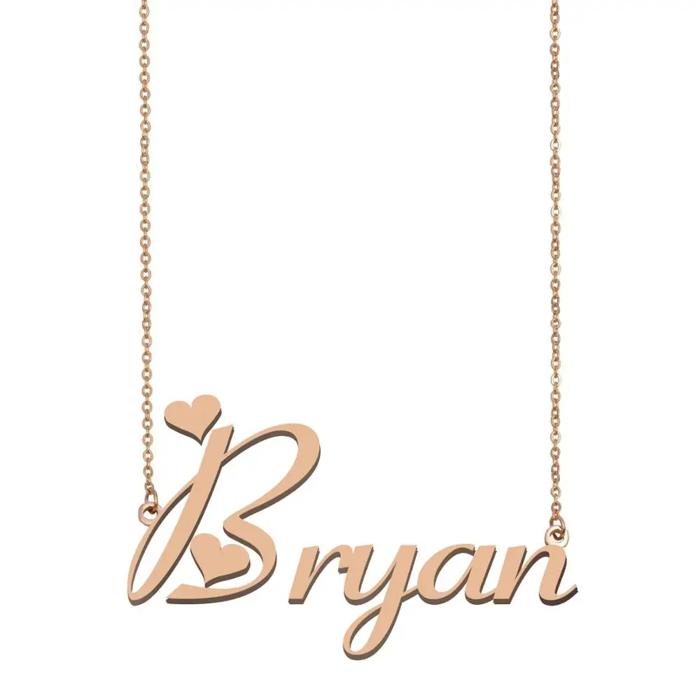 Bryan Name Necklace, Custom Name Necklace for Women Girls Best Friends Birthday Wedding Christmas Mother Days Gift
Bryan Name Necklace, Custom Name Necklace for Women Girls Best Friends Birthday Wedding Christmas Mother Days Gift