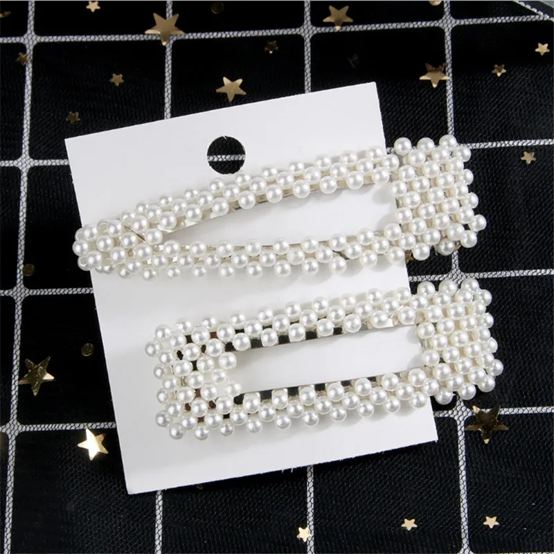 1Set Korean Women Pearl Hair Clips Pins Elegant Geometric Dripping Hairpins Headband Hair Accessories for Girls Alloy Barrettes
1Set Korean Women Pearl Hair Clips Pins Elegant Geometric Dripping Hairpins Headband Hair Accessories for Girls Alloy Barrettes