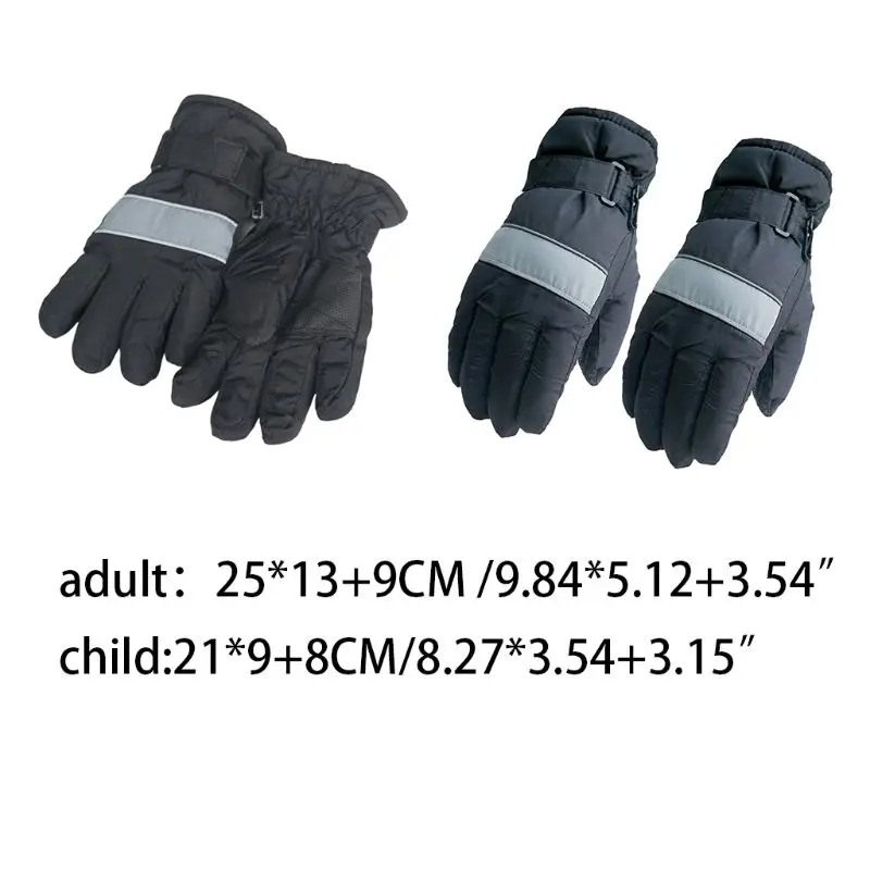 Adult Children Winter Warm Waterproof Snow Skiing Gloves Full Finger Windproof Thicken Lining Snowboarding Anti-Slip Mittens
Adult Children Winter Warm Waterproof Snow Skiing Gloves Full Finger Windproof Thicken Lining Snowboarding Anti-Slip Mittens