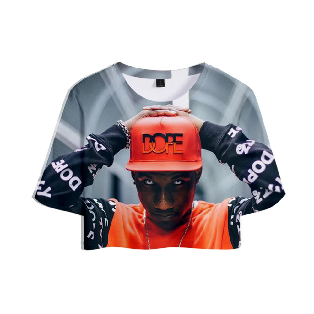 2021 Топы Hopsin с 3D принтом, короткая футболка для девушек, Женская Сексуальная Повседневная футболка
2021 Топы Hopsin с 3D принтом, короткая футболка для девушек, Женская Сексуальная Повседневная футболка