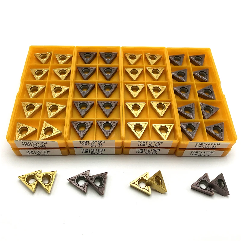 TCMT16T304 TCMT16T308 External Turning Tools high quality Carbide insert CNC lathe tools Cutting tool turning insert
TCMT16T304 TCMT16T308 External Turning Tools high quality Carbide insert CNC lathe tools Cutting tool turning insert