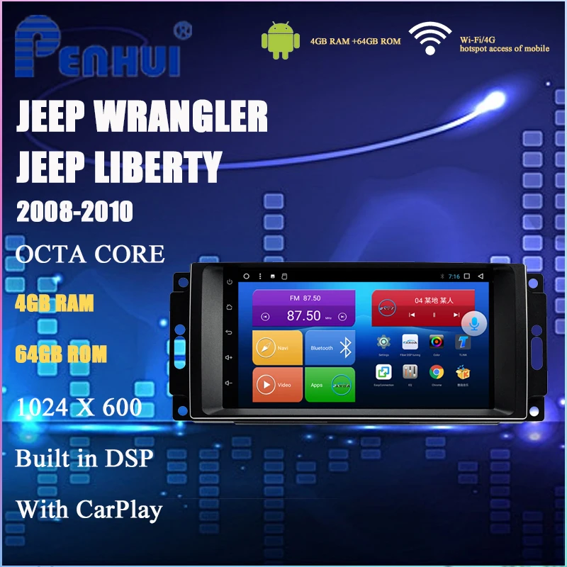 Автомагнитола для Jeep Wrangler Liberty( 2008-2010), с DVD-плеером, GPS-навигацией, Android 2010, для автомобилей Jeep Wrangler Liberty (2016-10,0)
Автомагнитола для Jeep Wrangler Liberty( 2008-2010), с DVD-плеером, GPS-навигацией, Android 2010, для автомобилей Jeep Wrangler Liberty (2016-10,0)