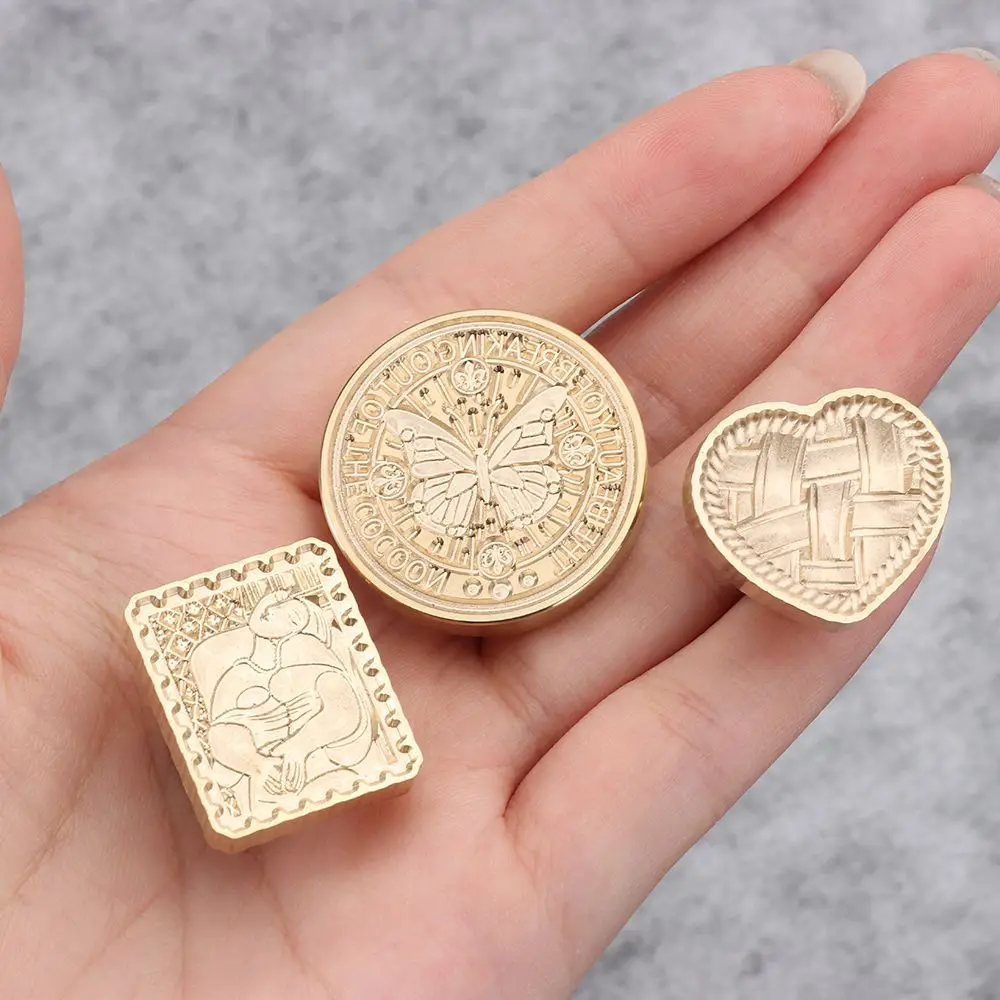 Wax Seal Stamps Retro Vintage Copper Brass Sealing Stamp Head For Gift Wrapping Cards Scrapbooking Envelopes Wedding Invitations
Wax Seal Stamps Retro Vintage Copper Brass Sealing Stamp Head For Gift Wrapping Cards Scrapbooking Envelopes Wedding Invitations