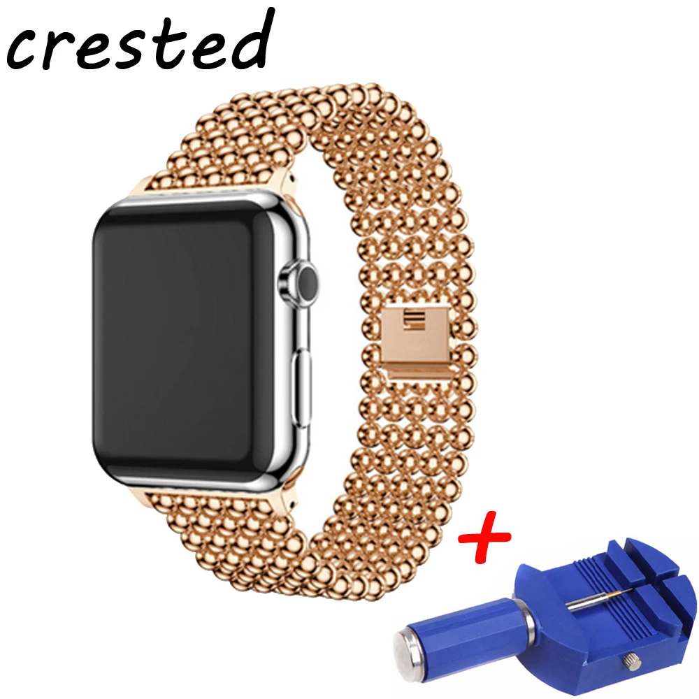 Stainless Steel link Bracelet watch strap For Apple Watch Band 44mm 42mm 38mm 40mm watchband for iwatch 5 4 3/2/1
Stainless Steel link Bracelet watch strap For Apple Watch Band 44mm 42mm 38mm 40mm watchband for iwatch 5 4 3/2/1