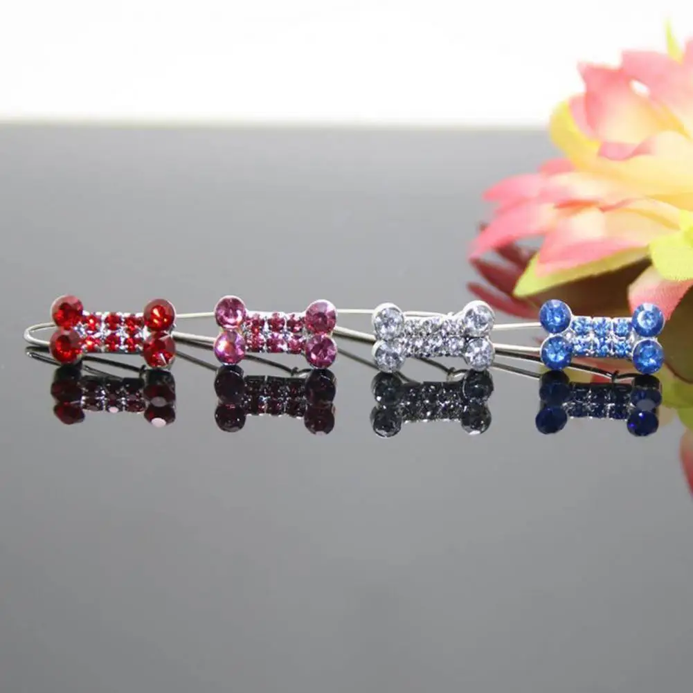 Nice-looking Pets Hairpins Shiny Durable Pet Barrettes Puppy Bone Hair Barrettes
Nice-looking Pets Hairpins Shiny Durable Pet Barrettes Puppy Bone Hair Barrettes