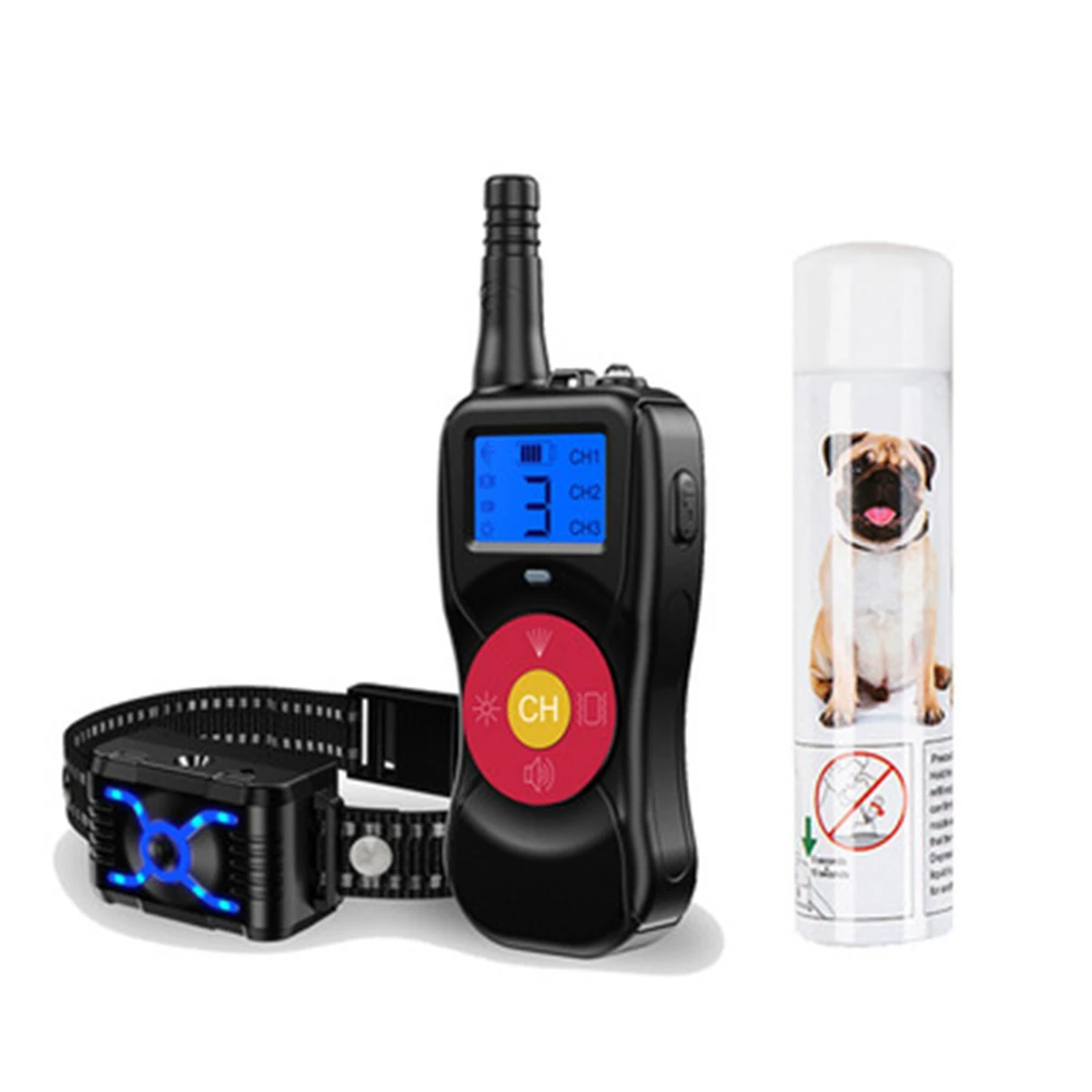Remote control spray dog training device collar plug 800 meters touch switch harmless and non-shockable dog training collar
Remote control spray dog training device collar plug 800 meters touch switch harmless and non-shockable dog training collar