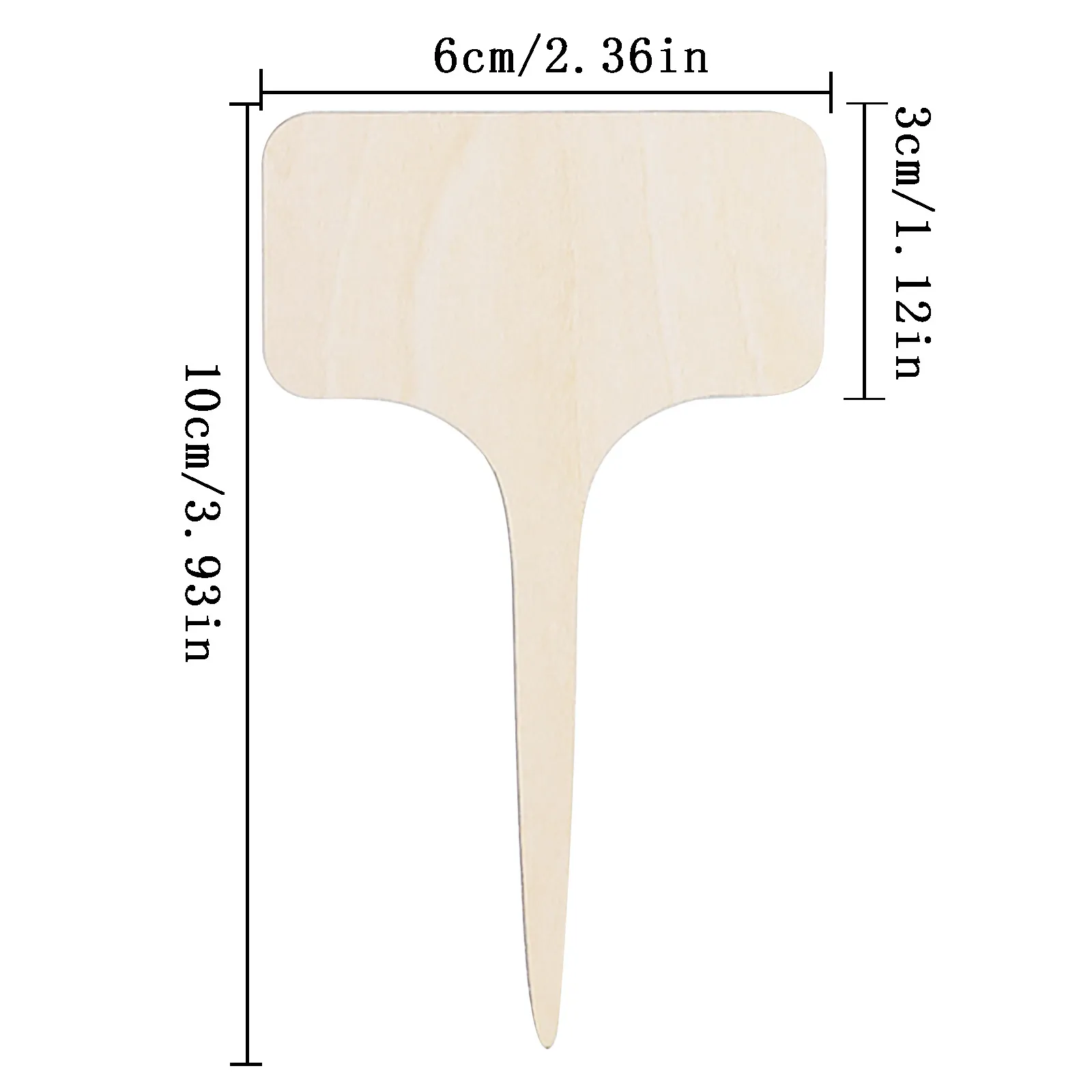 10 шт Мини деревянные маркеры для растений творческие вывески садовых цветов и