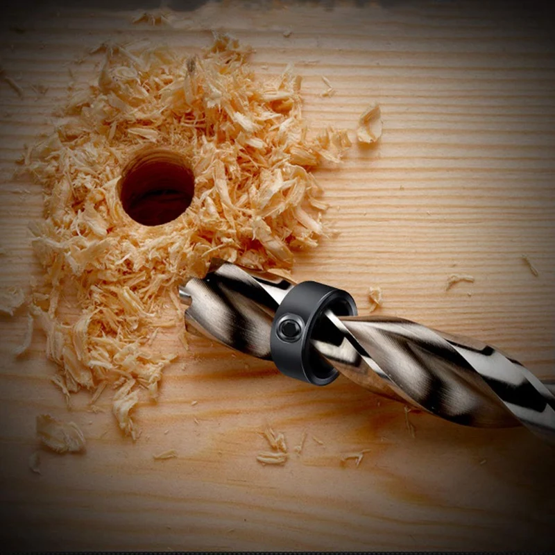 8 Pcs Drill Stop Bit Collar Set Drill Depth Stop Collars 8PCS Dowel and Tenon Pins Center Point Woodworking Dowel Pins 
8 Pcs Drill Stop Bit Collar Set Drill Depth Stop Collars 8PCS Dowel and Tenon Pins Center Point Woodworking Dowel Pins