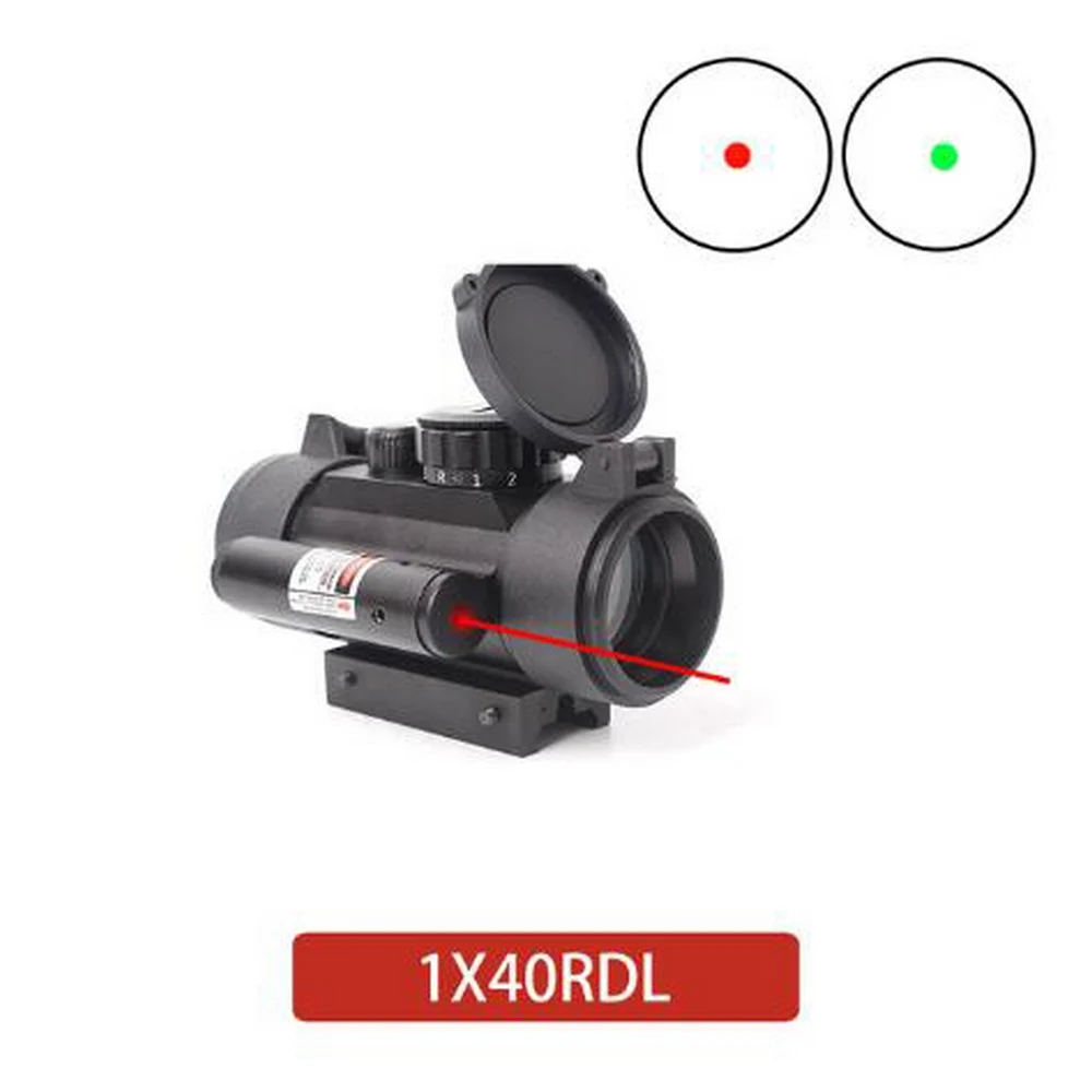 Tactical 1X40 Red Green Dot Sight Scope Optical Collimator Hunting Riflescope for Airsoft 11 / 20mm Shooting Rifle Aiming
Tactical 1X40 Red Green Dot Sight Scope Optical Collimator Hunting Riflescope for Airsoft 11 / 20mm Shooting Rifle Aiming