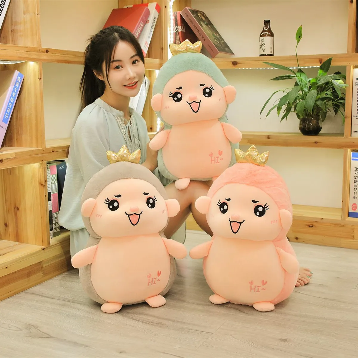 New 25-50cm Kawaii Soft Hedgehog Plush Toys High Quality Stuffed Animal Doll Home Decoration Gift for Kids Girls Xtmas Present
New 25-50cm Kawaii Soft Hedgehog Plush Toys High Quality Stuffed Animal Doll Home Decoration Gift for Kids Girls Xtmas Present