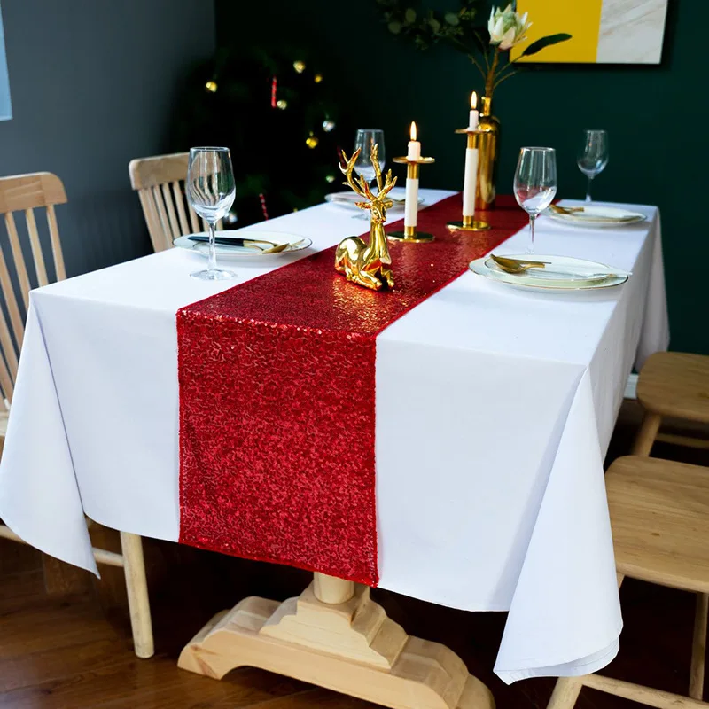 3mm Sequined Tablecloth Embroidered with Gold and Silver Flash Table Flag INS European Work Tablecloth
3mm Sequined Tablecloth Embroidered with Gold and Silver Flash Table Flag INS European Work Tablecloth