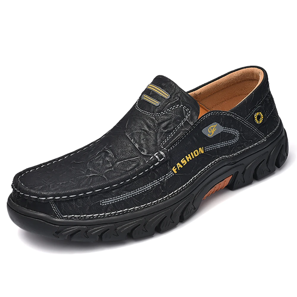 New Fashion Leather Men Shoes Casual Flat Men Shoes Breathable Loafers Men Genuine Leather Moccasins Comfortable Plus Size 38-48
New Fashion Leather Men Shoes Casual Flat Men Shoes Breathable Loafers Men Genuine Leather Moccasins Comfortable Plus Size 38-48
