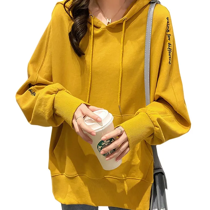 ZuoLunOuBa Spring Autumn Thin Style Women Casual Hoody Loose Lady Sweatshirt Embroidered Letters Harajuku Orange Pullover Female
ZuoLunOuBa Spring Autumn Thin Style Women Casual Hoody Loose Lady Sweatshirt Embroidered Letters Harajuku Orange Pullover Female
