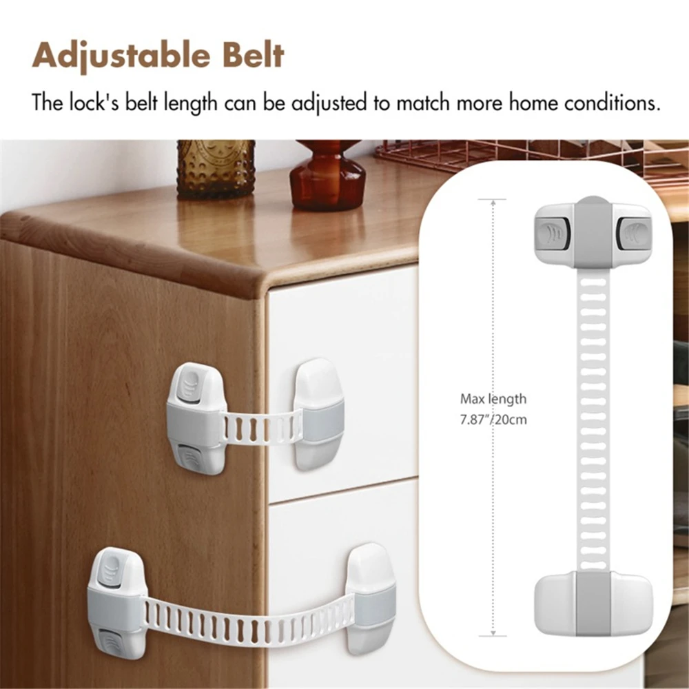 Drawer Door Cabinet Cupboard Toilet Safety Locks Baby Kids Safety Care Plastic Locks Straps Infant Baby Protection
Drawer Door Cabinet Cupboard Toilet Safety Locks Baby Kids Safety Care Plastic Locks Straps Infant Baby Protection