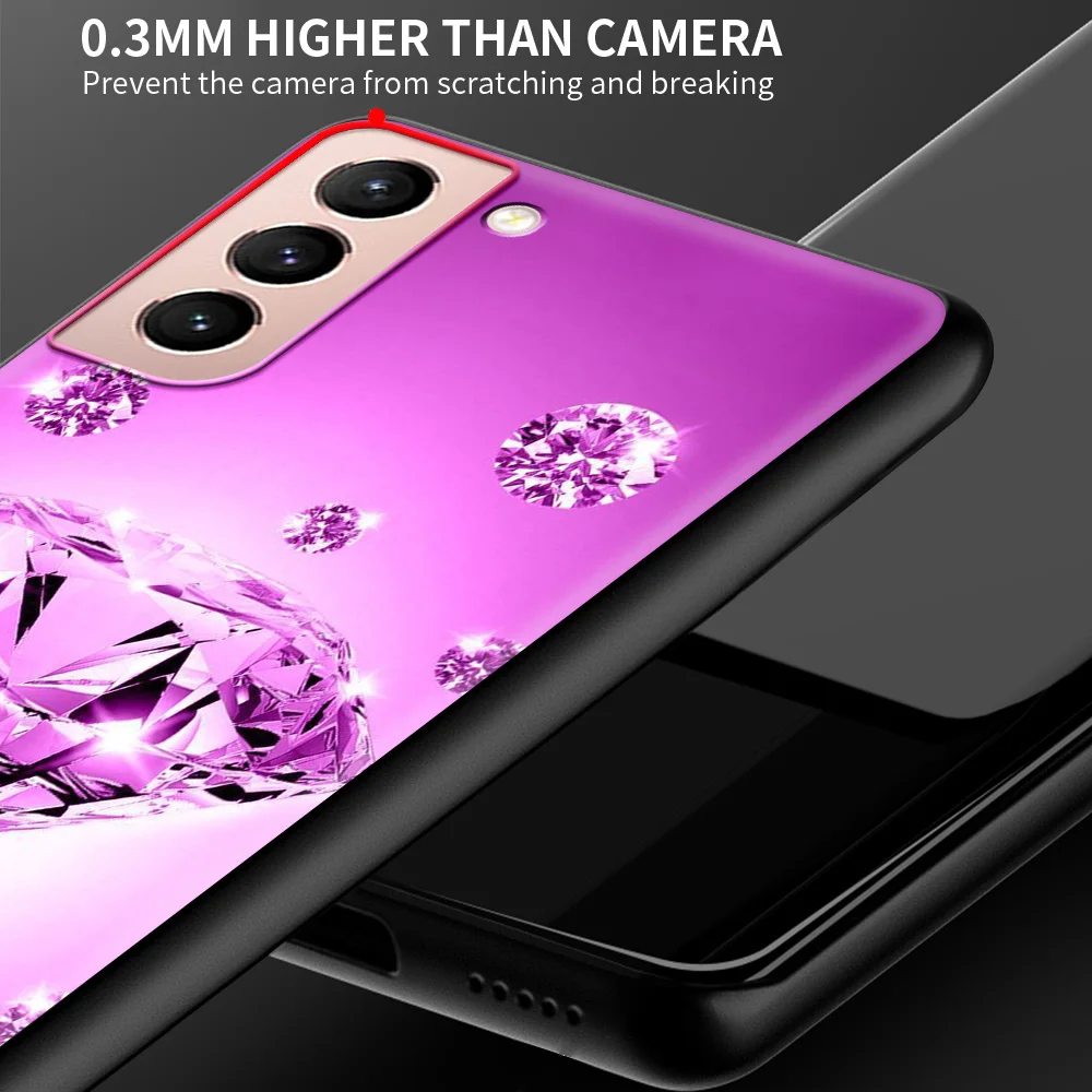 Silicone Phone Case For Samsung Galaxy S20 FE S21 Ultra 5G S8 S9 S10 Plus Crystal Diamond Bumper Shell Cover Coque Fundas
Silicone Phone Case For Samsung Galaxy S20 FE S21 Ultra 5G S8 S9 S10 Plus Crystal Diamond Bumper Shell Cover Coque Fundas
