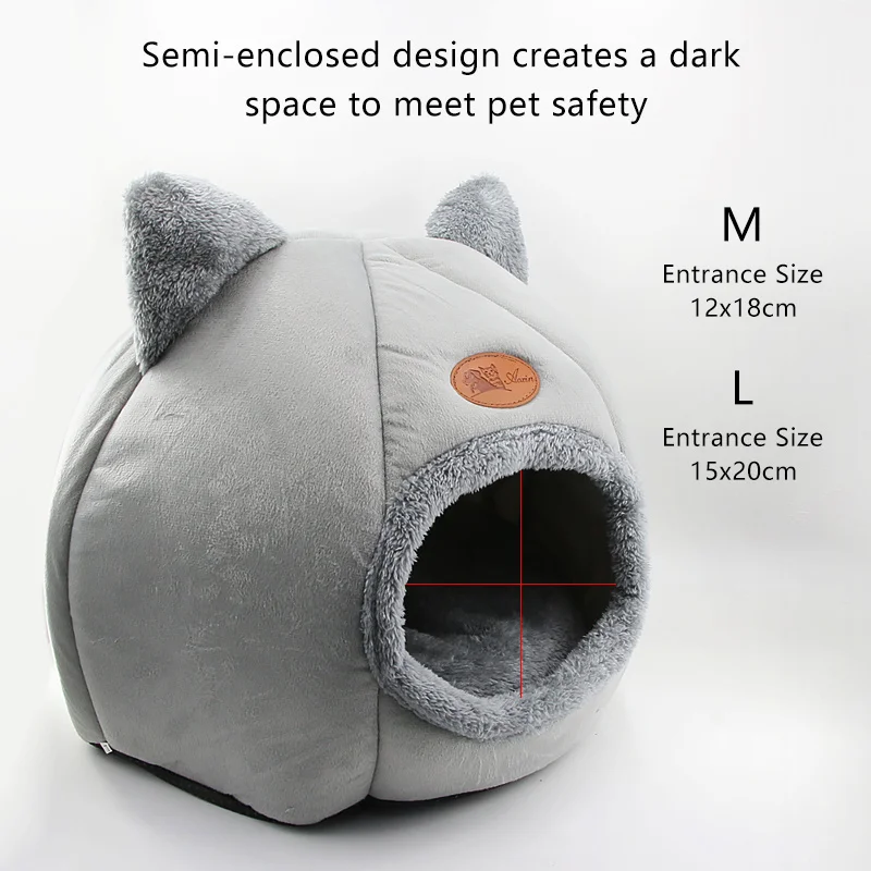 New Deep sleep comfort in winter cat bed little mat basket for cat's house products pets tent cozy cave beds Indoor 
New Deep sleep comfort in winter cat bed little mat basket for cat's house products pets tent cozy cave beds Indoor