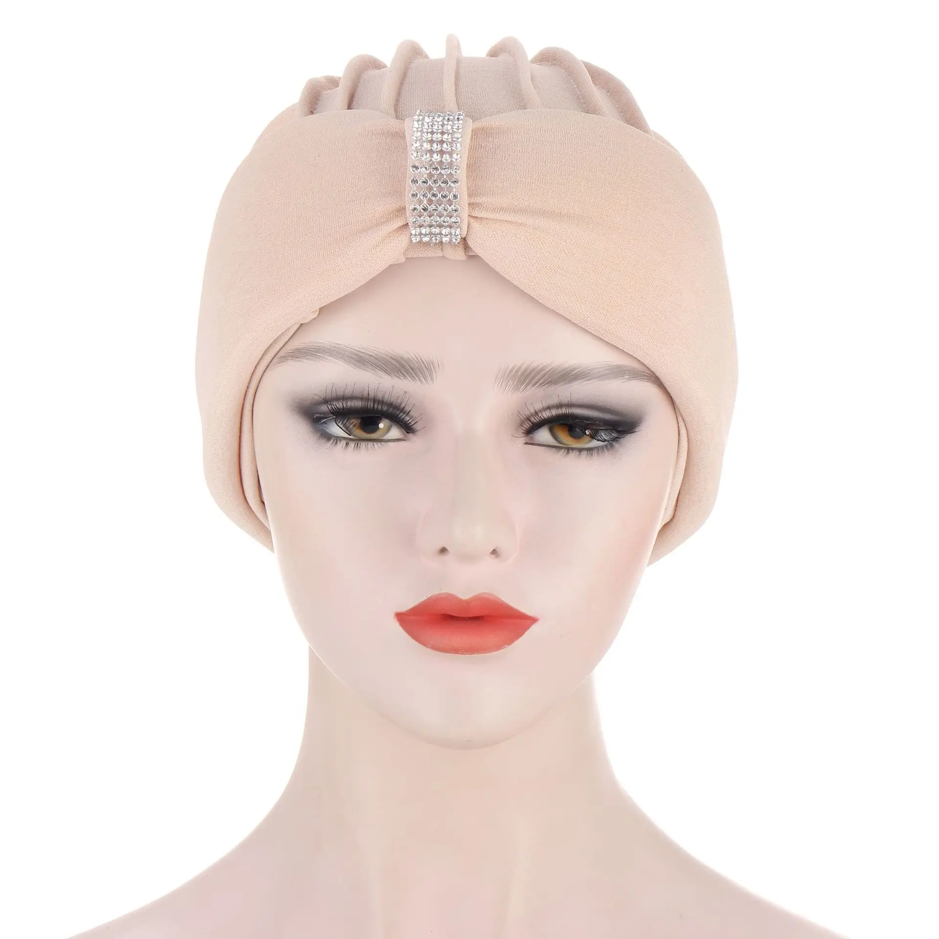 2021 New Muslim Fashion Sequins Turban Solid Color Sponge Wrapping Cancer Headwear Turban For Women - 9 Colors
2021 New Muslim Fashion Sequins Turban Solid Color Sponge Wrapping Cancer Headwear Turban For Women - 9 Colors