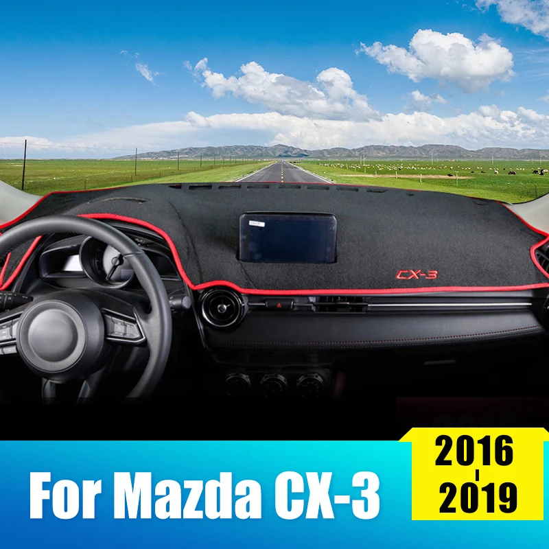 Коврик для приборной панели автомобиля Накладка настольное покрытие коврики Mazda